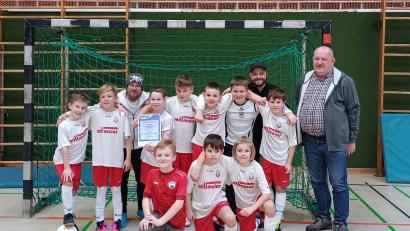 Bild: bra
Die (SG) SpVgg Vohenstrauß setzte sich bei der Futsal-Kreismeisterschaft der U11-Junioren durch.