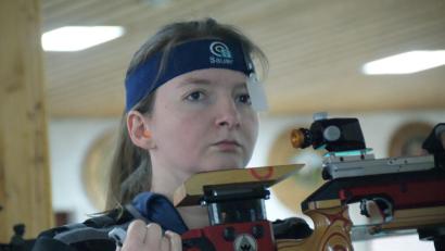 Bild: dop
Ersatzschützin Susanne Bauer holte jeweils den Ehrenpunkt für die SG Neumühle.