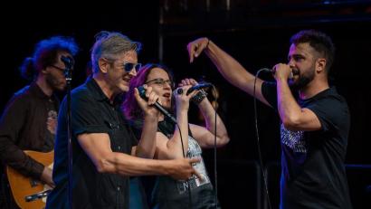 Bild: Tom Borisch/exb
Die Band Intermezzo gastiert am 3. Februar in der Diskothek "Happy Rock" in Sulzbach-Rosenberg.