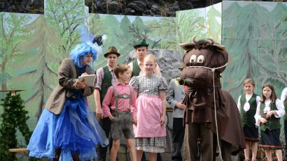 Archivbild: bey
Ein unendlicher Kostümfundus ist bei "Der kleinen Hexe" notwendig. Das hat vor zehn Jahren schon die Besucher begeistert. Heuer wird das Kinderstück wieder aufgeführt.