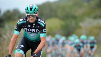 Archivbild: Brian Hodes
Andreas Schillinger im Trikot seines Teams 
Bora-Hansgrohe im Jahr 2018.