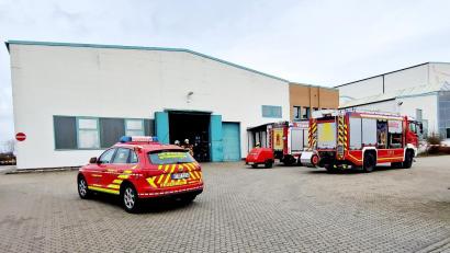 Bild: Dobler
In einem metallverarbeitenden Betrieb in Maxhütte-Haidhof kam es am Freitagvormittag zu einem Gefahrgutaustritt.