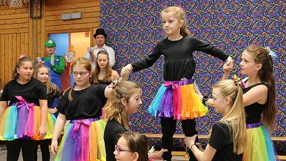 Bild: bsc
Die "Jumping Girls" des TSV Friedenfels präsentierten sich am Samstag in Bestform.