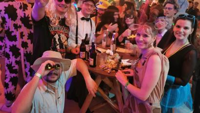 Bild: hzi
Eine runde lustige Angelegenheit ist der Thundorfer Fasching.