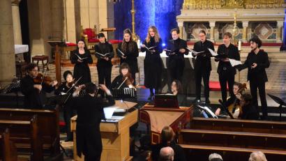 Bild: Kunz
Das "BachWerkVokal"-Ensemble gastiert im Rahmen der Max-Reger-Tage bei einem Konzert in der Josefskirche in Weiden.