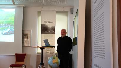 Bild: Gerda Stollner/exb
Pfarrer Wolfgang Bruder berichtete in Fürnried über seine Guatemala-Reise.