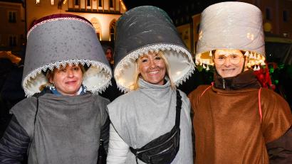 Bild: Petra Hartl
Hexennacht an Weiberfasching in Amberg, die größte Open-Air-Faschingsparty der Region.