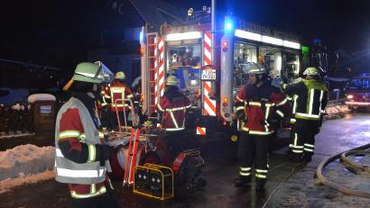 Archivbild: jr
Gefordert war die Feuerwehr Mitterteich im vergangenen Jahr unter anderem bei einem Zimmerbrand in Pleußen.