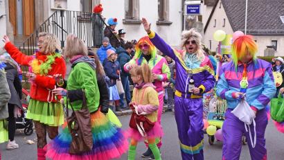 Archivbild: Gebert
Buntes Treiben herrschte beim letztjährigen Gaudiwurm in Plößberg.