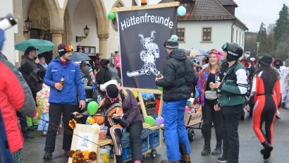 Bild: dob
"Fahren mit dem Bob", das wollten die Hüttenfreunde Bernrieth.