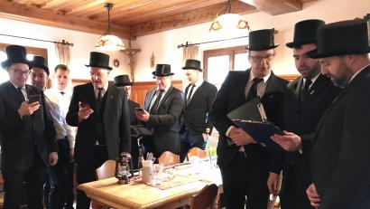 Bild: mma
In Hahnbach gehört ein eigenes, von Lukas Götz gedichtetes Fischzugslied zum Auftakt.