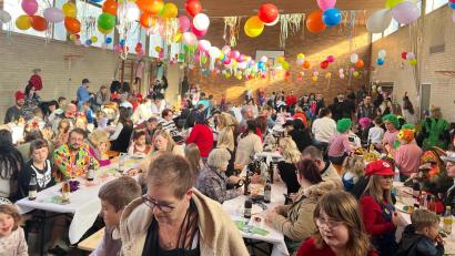 Bild: VfB Rothenstadt/exb
Volles Haus beim Kinderfasching des VfB Rothenstadt.
