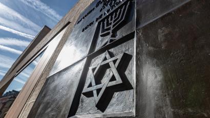 Archivbild: Armin Weigel
An die Synagoge in Regensburg war das antisemitische Schreiben gerichtet.