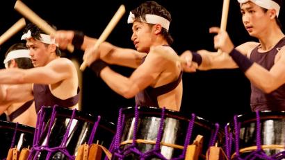 Bild: Michael Schweiger/exb
Kokubu – The Drums of Japan heißt die Show, die am 2. März ins Amberger Congress-Centrum kommt.