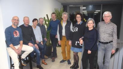 Bild: fz
Das Führungsteam des VC-Concordia Pirk mit Präsident Alexander Radlbeck (Zweiter von links). Radlbeck ist seit der Gründung vor 33 Jahren an der Spitze des Veloclubs.