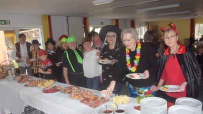 Bild: fz
Faschingsbrunch für die Seniorinnen und Senioren in Bechtsrieth