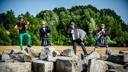 Bild: Carlos Steinbeisser/exb
Die niederbayerische Band MacC&C Celtic Four kommt nach Amberg.