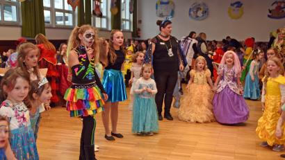 Bild: Gebert
Beim Kindergarten-Fasching in Beidl waren viele Mädchen und Jungen toll maskiert.
