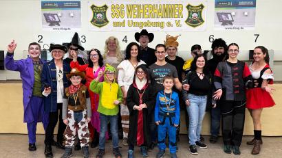 Bild: bk
Die Schützen verstehen es, Schießen mit Fasching zu kombinieren.