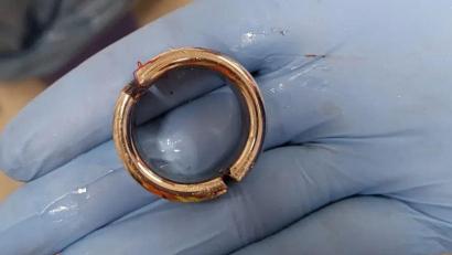 Bild: Freiwillige Feuerwehr Bad Tölz
Um diesen Ring drehte sich der Feuerwehreinsatz in Bad Tölz.