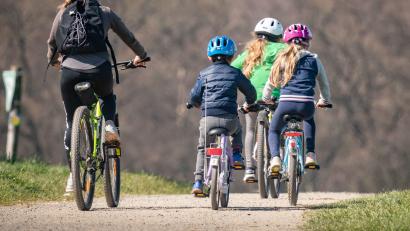 Symbolbild: Frank Rumpenhorst/dpa
Auf der Agenda der Arbeitsgruppe: Fahrradwege entlang der Ländergrenze.