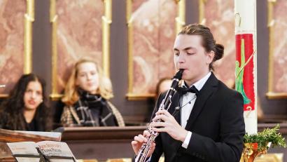 Archivbild: Frank Ebel/exb
"Virtuose Klänge" verspricht die Berufsfachschule für Musik bei einem Konzert der Holzbläserklassen.