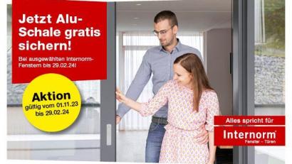 Bild: exb
Wer im Aktionszeitraum bestellt, kann sich ein Aluminium-Vorsatzschale sichern.