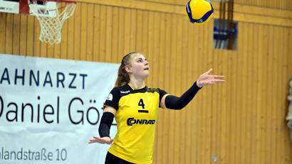 Bild: Hubert Ziegler
SV-Kapitänin Julia Polito und ihrte Teamkolleginnen sind beim Spitzenreiter zu Gast.