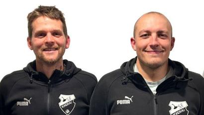 Bild: Sportfreunde Kondrau/exb
Die Sportfreunde Kondrau setzen auch kommende Saison auf die Trainer Fabian Polster (links, 1. Mannschaft) und Thomas Schiffmann (2. Mannschaft).