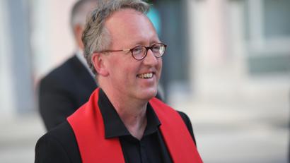 Bild: Thomas Huber/exb
Diakon Jürgen Weich, seit neun Monaten bereits zuständig für die Kirchengemeinden Nabburg und Pfreimd, übernimmt zur Jahresmitte auch die Kirchengemeinde Schwarzenfeld.