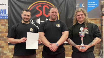 Bild: bim
Die Amberger Powerlifter sind mit Platz drei in der bayerischen Kraftdreikampfliga zufrieden.