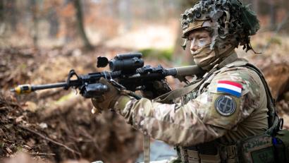 Symbolbild: Spc. Donovon Lynch
Die niederländische Einheit mit 270 Soldaten bereitet sich auf dem Übungsgelände Hohenfels auf einen Einsatz in Litauen vor.