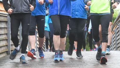 Archivbild: Gabi Schönberger
Jeder Schritt zählt bei der Michelfelder Lauf-Challenge, die noch bis 28. April läuft.