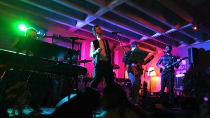 Bild: kaz
Die "Bourbon Blues Band" präsentierte sich am Freitag im Kulturcafé.