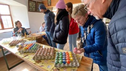 Bild: Völkl
Verzierte Ostereier und Palmbüschel gibt es am Sonntag im Freilandmuseum Oberpfalz zu sehen.
