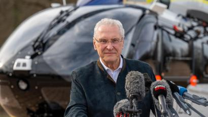 Bild: Armin Weigel/dpa
Joachim Herrmann (CSU), Innenminister von Bayern.