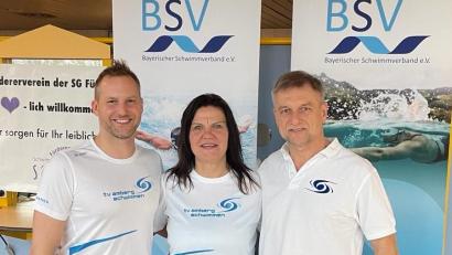 Bild: Reindl/privat
Die Amberger Teilnehmer bei den Masters: (von links) Christian Miess, Martina Reindl und Wolfgang Sperber.