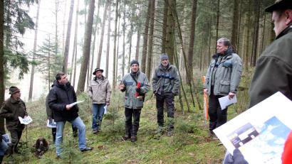 Bild: Hirsch
Momentan sind Förster und Jäger im Wald unterwegs, um Daten für das neue Vegetationsgutachten zu erstellen, das im Herbst erscheinen soll.