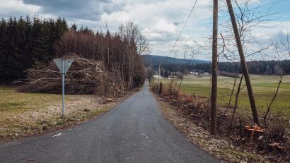 Bild: Susanne Forster
Am Weg an der Kellermühle bei Hermannsreuth sind Bäume abgeholzt worden. Das gefällt Drittem Bürgermeister Gottfried Beer nicht. Er wollte in der jüngsten Sitzung den Grund für den dortigen Baumschnitt erfahren.