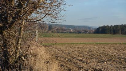 Bild: jr
Im Leonberger Gemeindegebiet soll der Süd-Ost-Link über Themenreuth in Richtung Großensees (im Hintergrund) führen. Noch im ersten Halbjahr dieses Jahres sollen erste Arbeiten für den Neubau der Trasse beginnen.