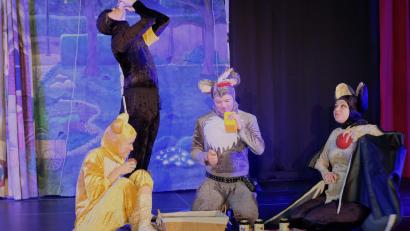 Bild: do
Lustig, schlau, nachdenklich und mit "einer Moral von der Geschicht" präsentierten die Berliner Theaterleute von "Silflay" die Ängste und Erlebnisse des Hamsters Bommel