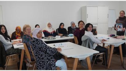 Bild: wel
An drei Tagen in der Woche lernen die Frauen die deutsche Sprache in Kursen in der Fronfeste.