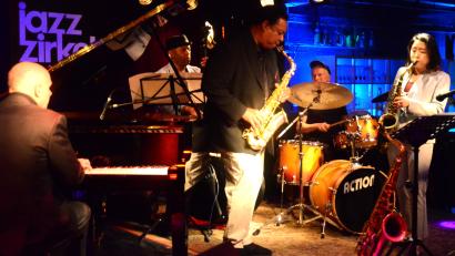 Bild: Kunz
"Soulchemistry" begeistert die Zuhörer beim Jazz-Zirkel in Weiden.