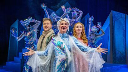 Bild: liberi/exb
Zwischen Traumwelt und Wirklichkeit mit dem Musical Schneekönigin.