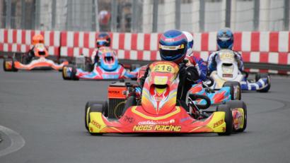 Bild: Dietrich
Der 14-jährige Kartfahrer Mika Trapp wird in der kommenden Saison in der Seniorenklasse an den Start gehen.