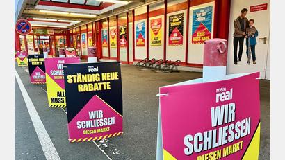 Bild: Gabi Schönberger
Die Tage des Real-Marktes in Weiden sind gezählt: Nach einem Ringen um die Filiale in der Neustädter Straße im Laufe der vergangenen Jahre ist Ende März endgültig Schluss.