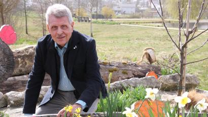 Bild: kro
Karl Jäger ist gerne im Fischhofpark unterwegs, hier macht er viele Spaziergänge und genießt die Natur.