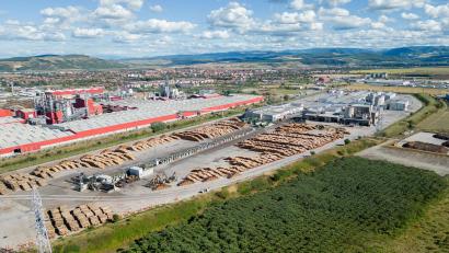 Bild: ZIEGLER GROUP
Ein Blick auf das Ziegler-Sägewerk in Sebeș.