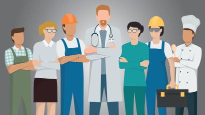 Grafik: Marco Meier
Der Arbeitsmarkt der Oberpfalz ist eine bunte Mischung.