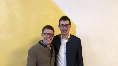 Bild: Hans Prieschenk/exb
Holger Lottes (links) und Jonas Kauper sind die neuen Jagdpächter in Waldeck.